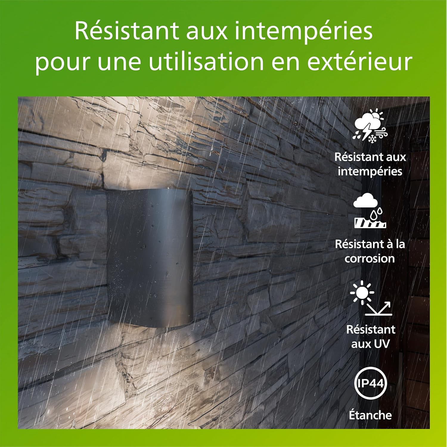 Thumbnail 4 de Nightingale wall lantern inox – applique murale extérieure élégante en aluminium