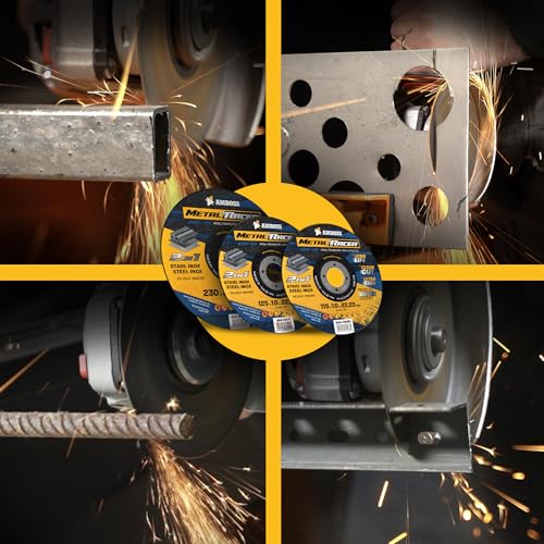 Detalle 2 de Amboss Werkzeuge 25x Trennscheibe Metall 125 x 1,0 mm – dünne Flexscheibe für Stahl
