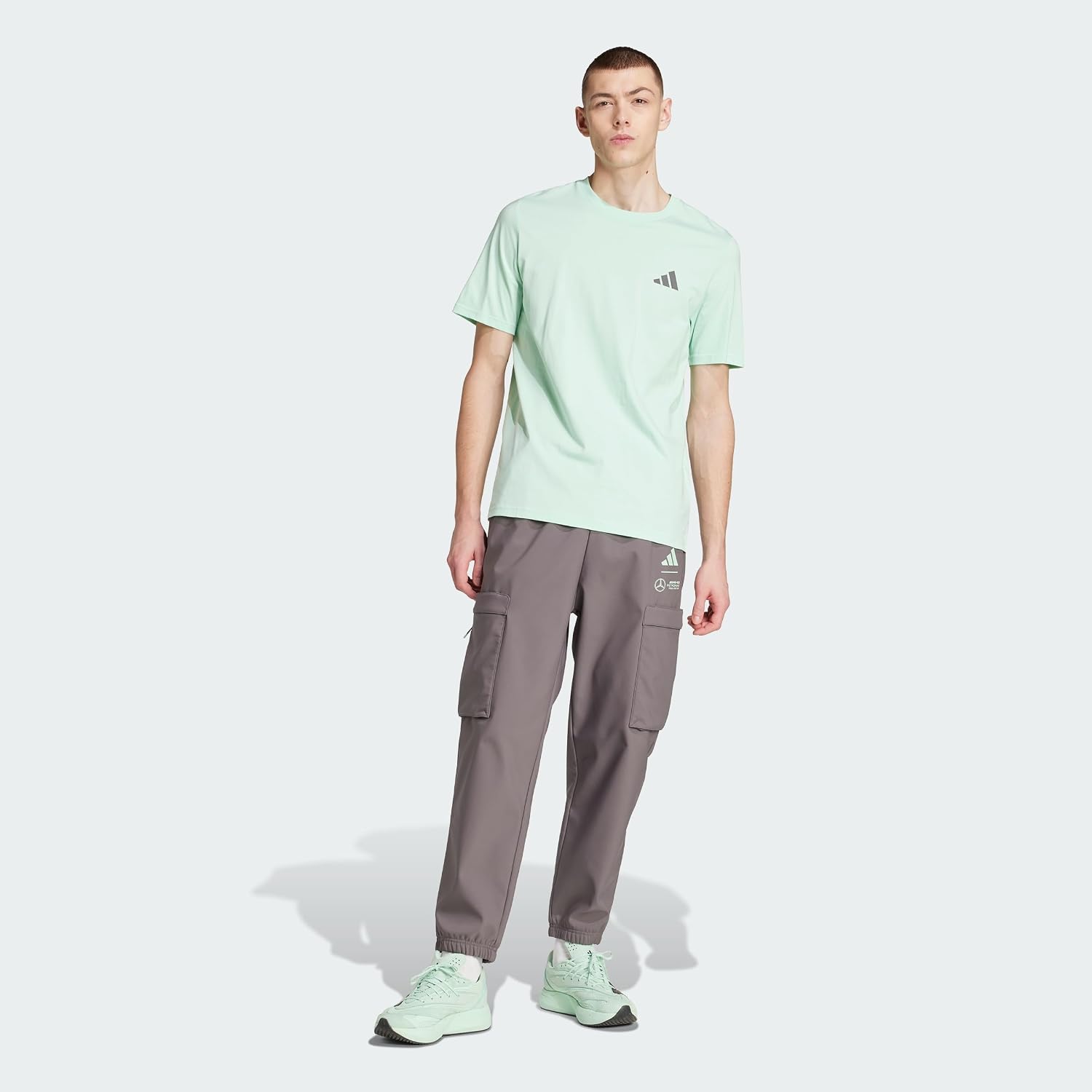 Thumbnail 6 de Adidas Homme Mercedes-AMG Petronas Formula One Team Premium Woven Graphic Tee – T-shirt coton