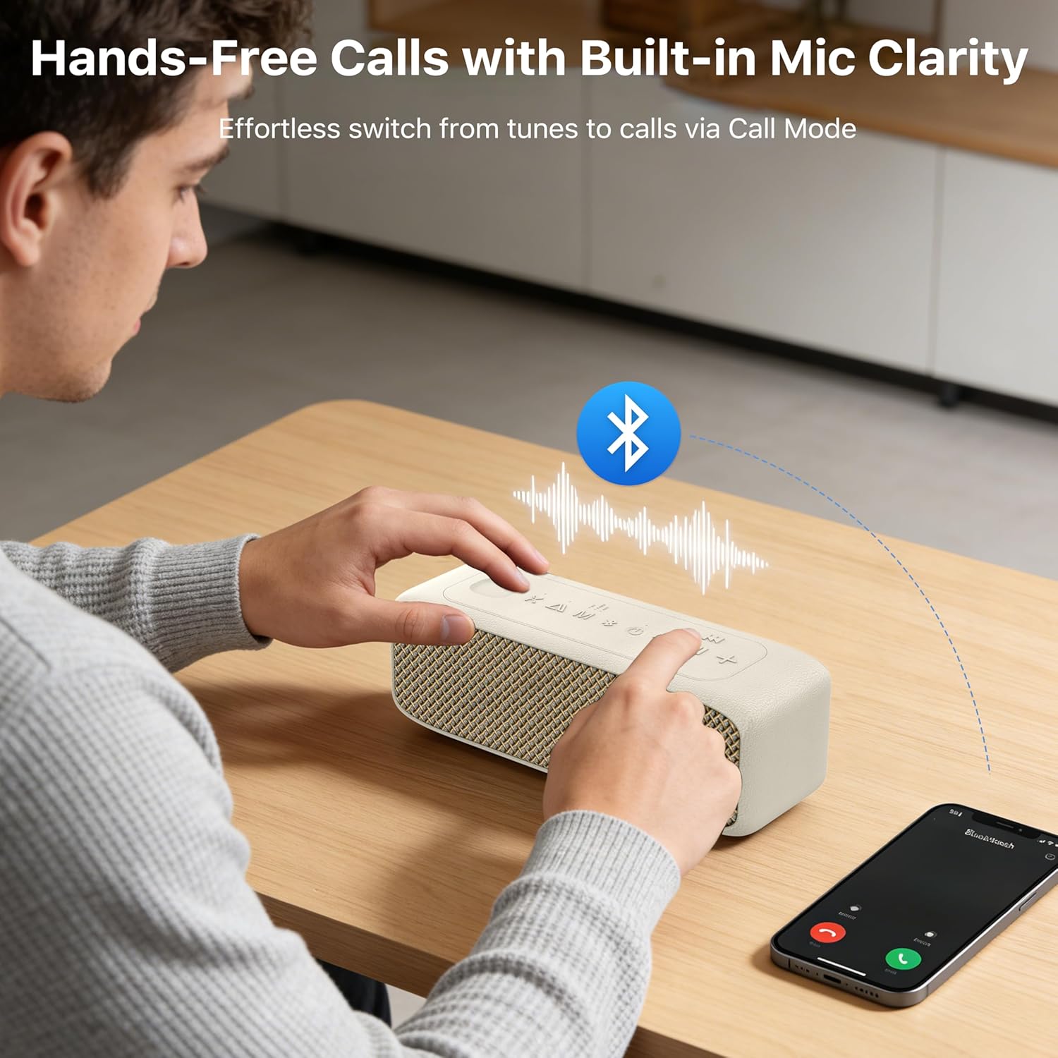 Thumbnail 6 de JUOVI ZS300 cassa Bluetooth portatile con Bluetooth 6.0, IP68 e TWS