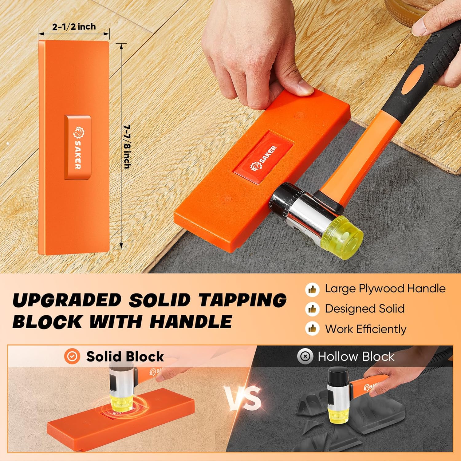 Thumbnail 2 de Saker wood flooring installation kit 63-piece