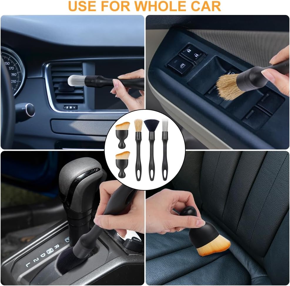Thumbnail 6 de URAQT 5 piece car detailing brush set