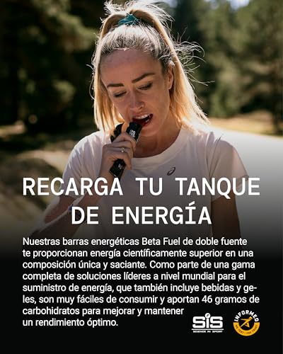 Detalle de SIS Bar Beta Fuel Energy Chew arancia 60 g 🍫