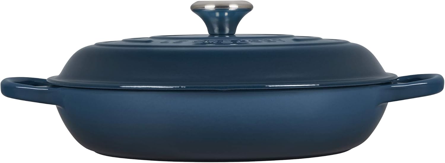 Thumbnail 1 de LE CREUSET Signature Shallow Casserole/Braiser 30cm in Deep Teal