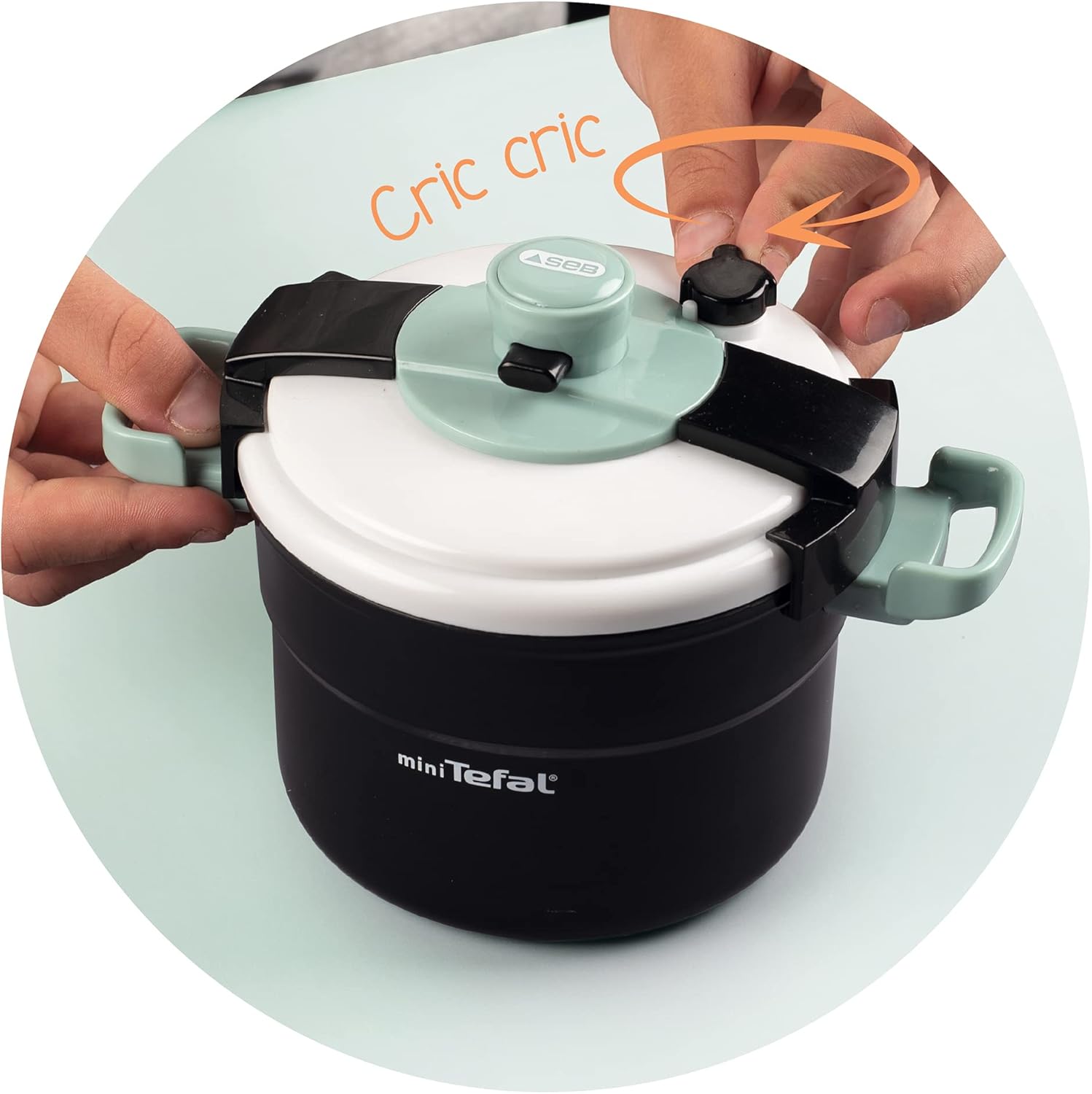 Detalle de Smoby - Tefal Cocotte Clipso : Accessoire de Cuisine pour Enfant à partir de 3 ans