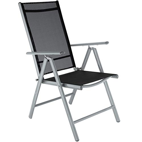 Detalle 2 de TecTake® Conjunto Muebles Jardín 9 Piezas ☀️ Resistente y Plegable