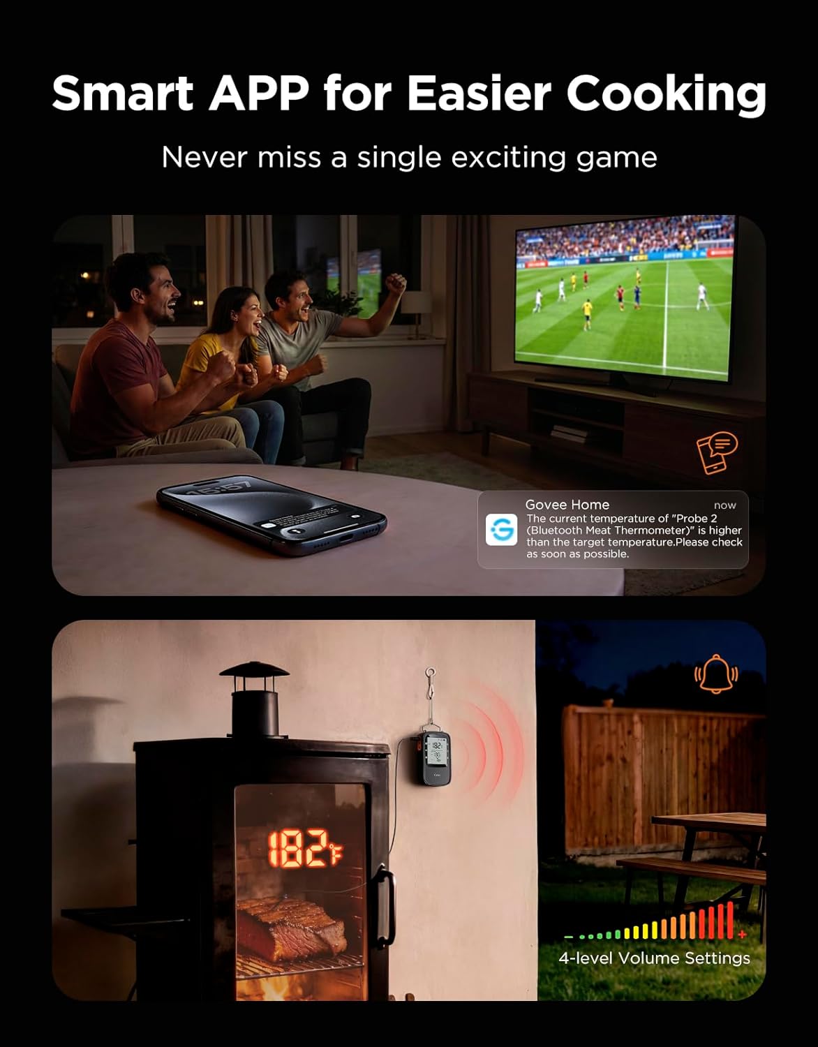 Thumbnail 2 de Govee Bluetooth Meat Thermometer with 2 Probes