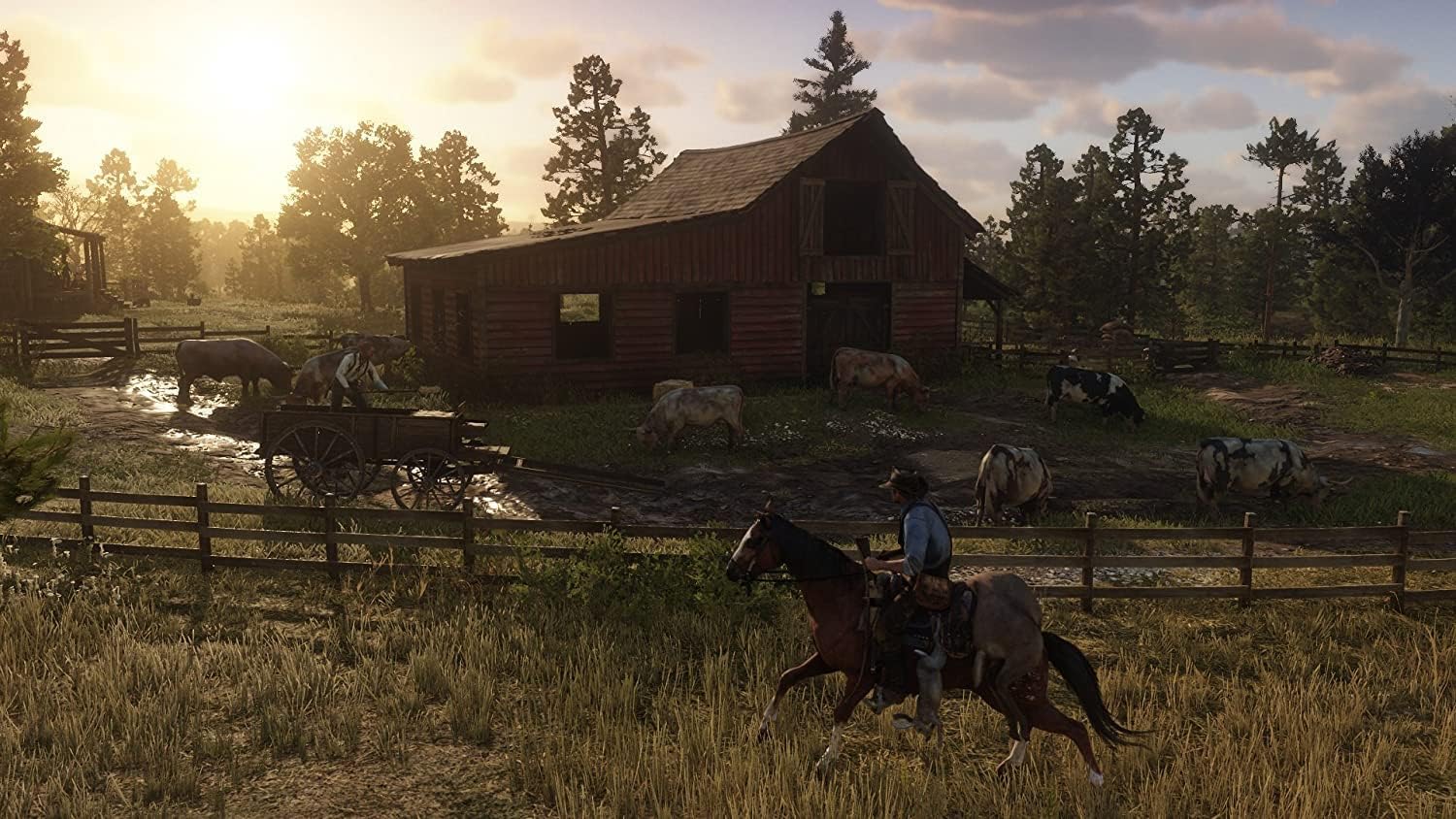 Thumbnail 2 de Red Dead Redemption 2 para PS4 (Rockstar Games): viaje por el Salvaje Oeste con forajidos y un mundo lleno de vida