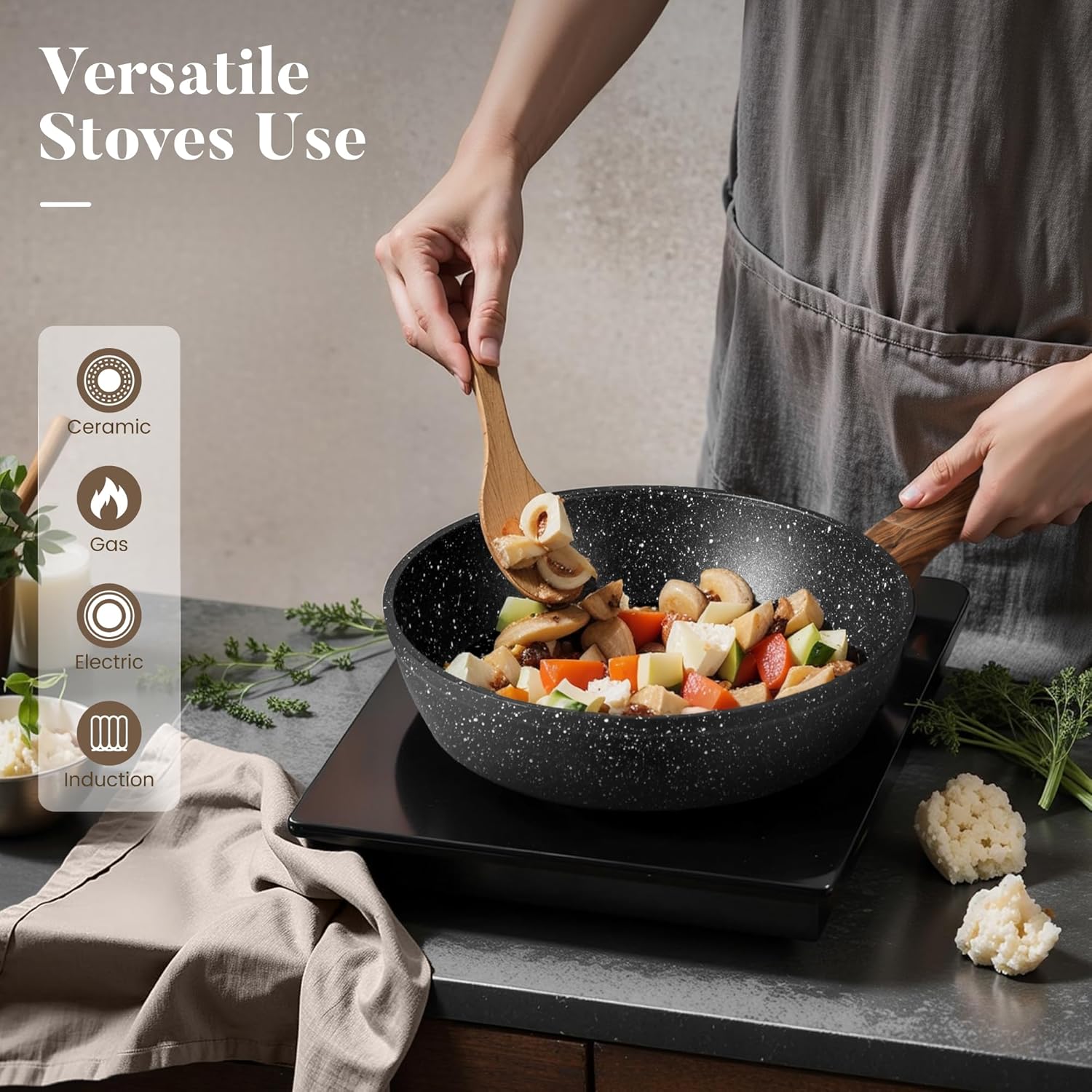 Thumbnail 5 de Kitchen Academy Induktion Töpfe Set 12