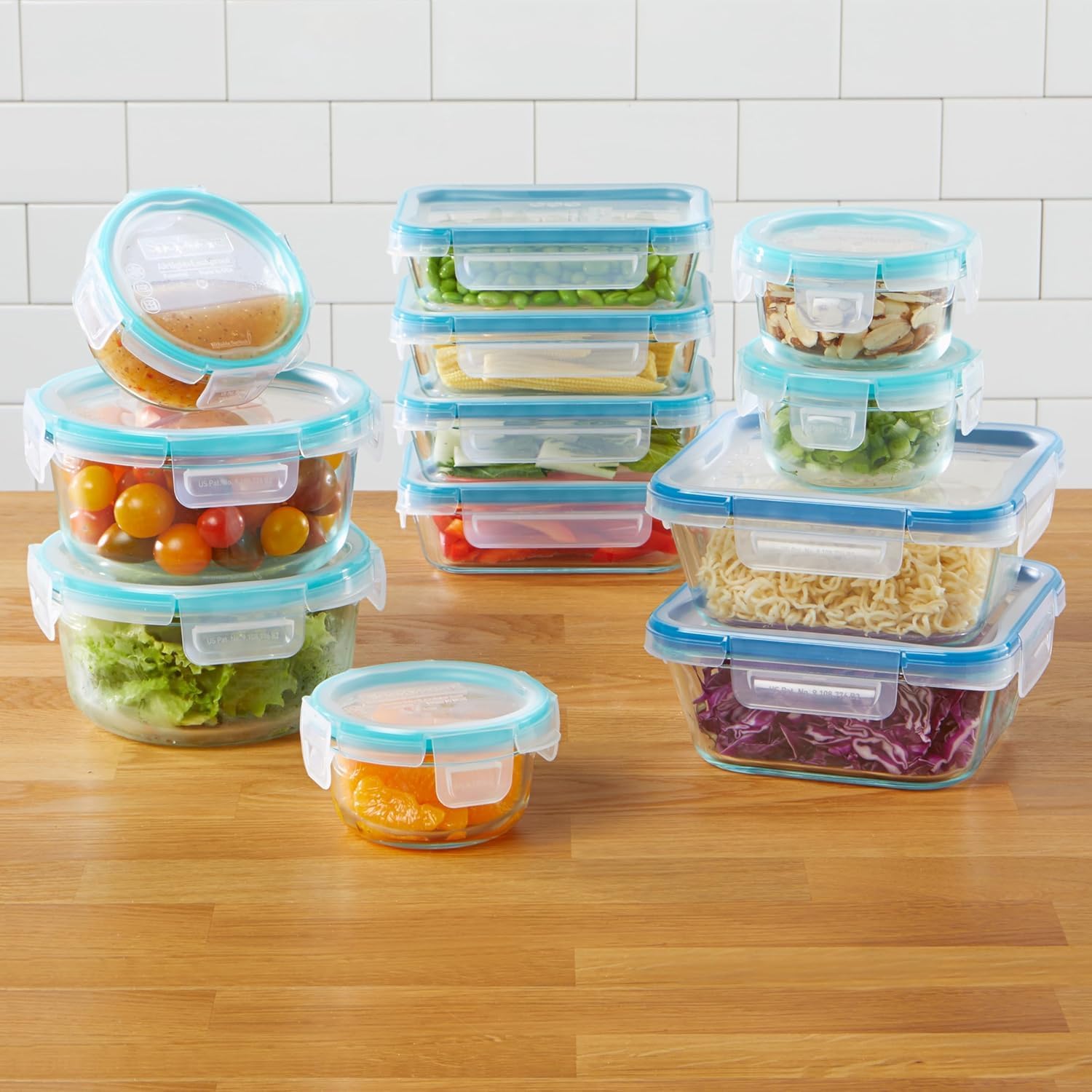 Thumbnail 1 de Snapware Glass Total Solutions 12-Pack Food Storage Set with BPA-Free Lids