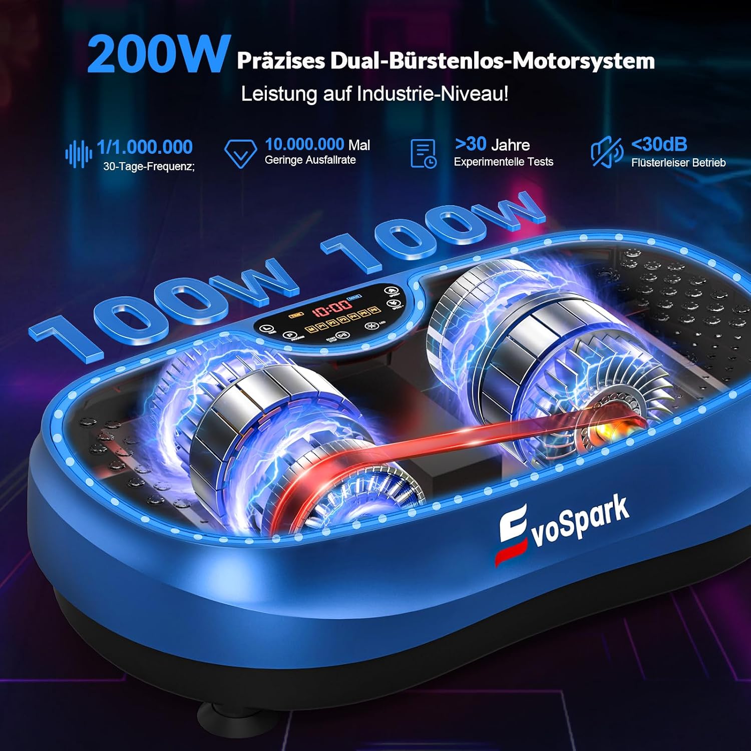 Detalle 2 de EvoSpark Vibrationsplatte mit 200 W Motor