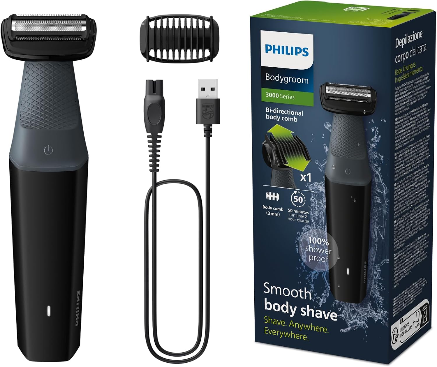 Thumbnail 4 de Philips BG3480/15 Bodygroom 80 minuti