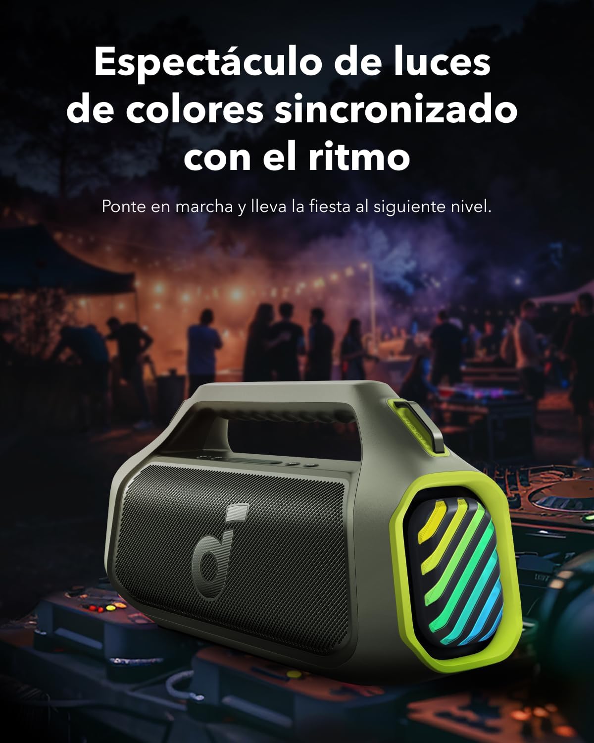 Thumbnail 3 de Soundcore Boom 2 Plus: Altavoz Bluetooth Potente con RGB 🎶