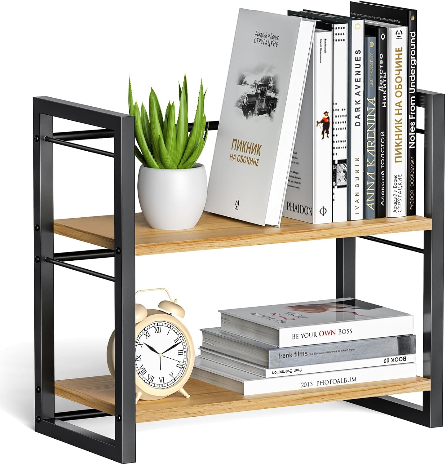 Detalle 2 de THYGIFTREE Schreibtisch Regal Organizer 15,7"