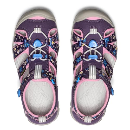 Thumbnail 4 de KEEN Unisex Kinder SEACAMP II CNX Sandale – Gänseblümchen/Marine, Größe 27/28