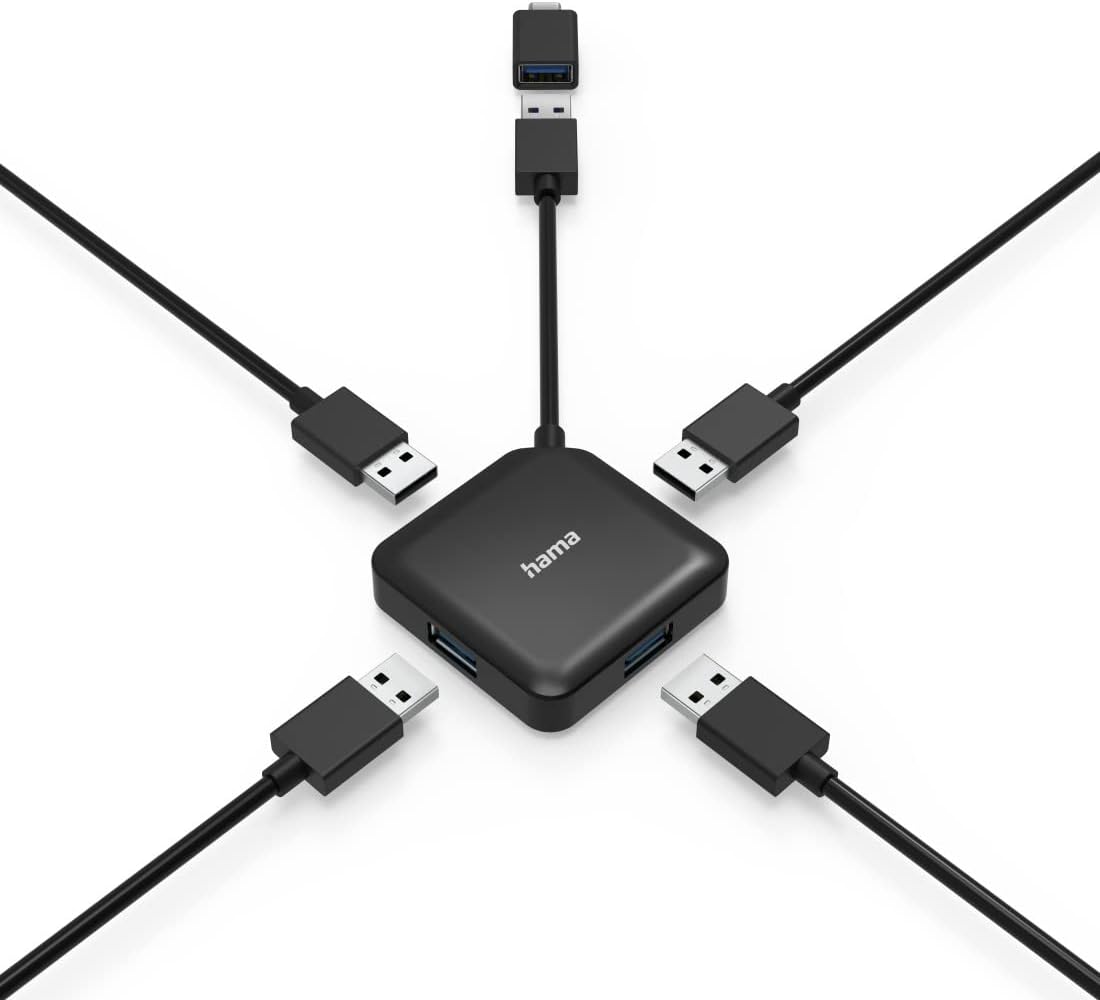 Thumbnail 4 de Hama Hub USB 4 Ports USB 3.2 Gen1 5 Gbit/s