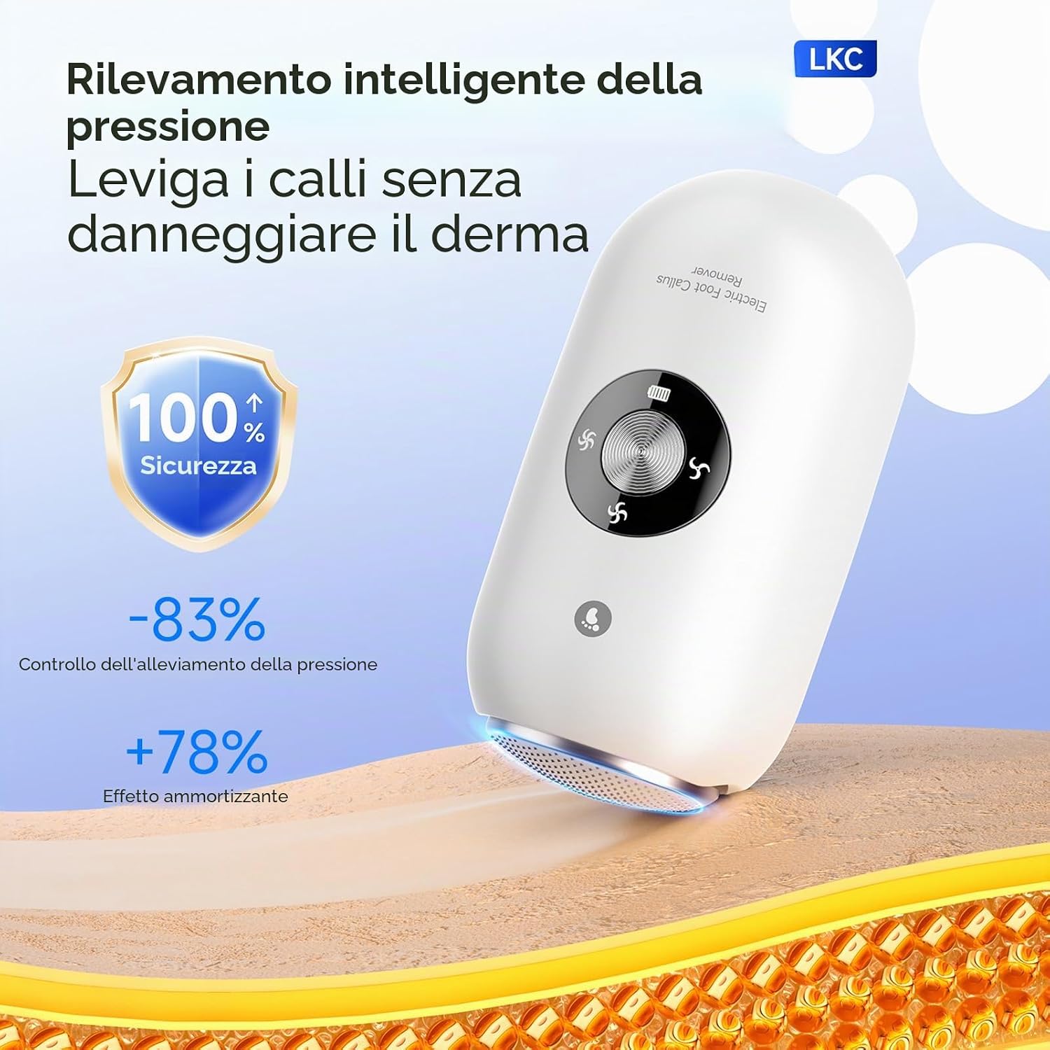 Thumbnail 4 de TOPCHANCES Pedicure Elettrico Professionale Piedi 2 in 1 – Rimozione Calli e Cura Piedi