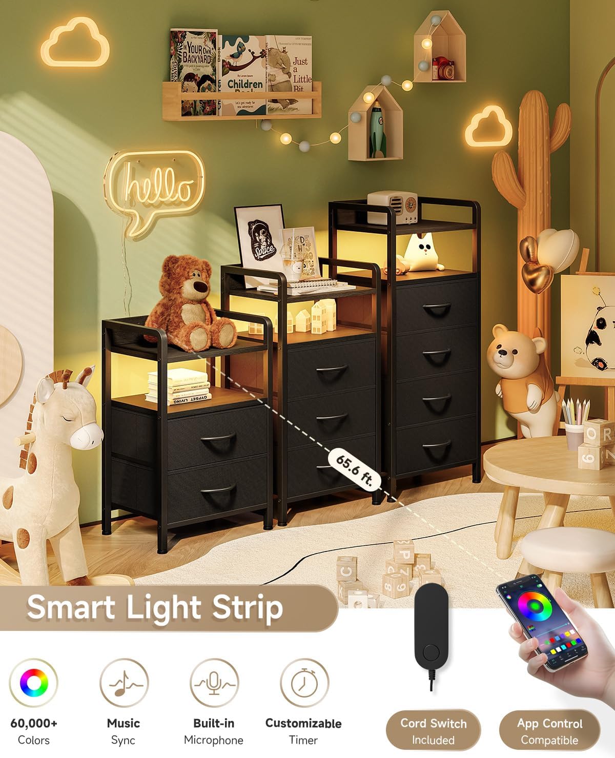Thumbnail 3 de Lazzanto Nightstand 2-Drawer