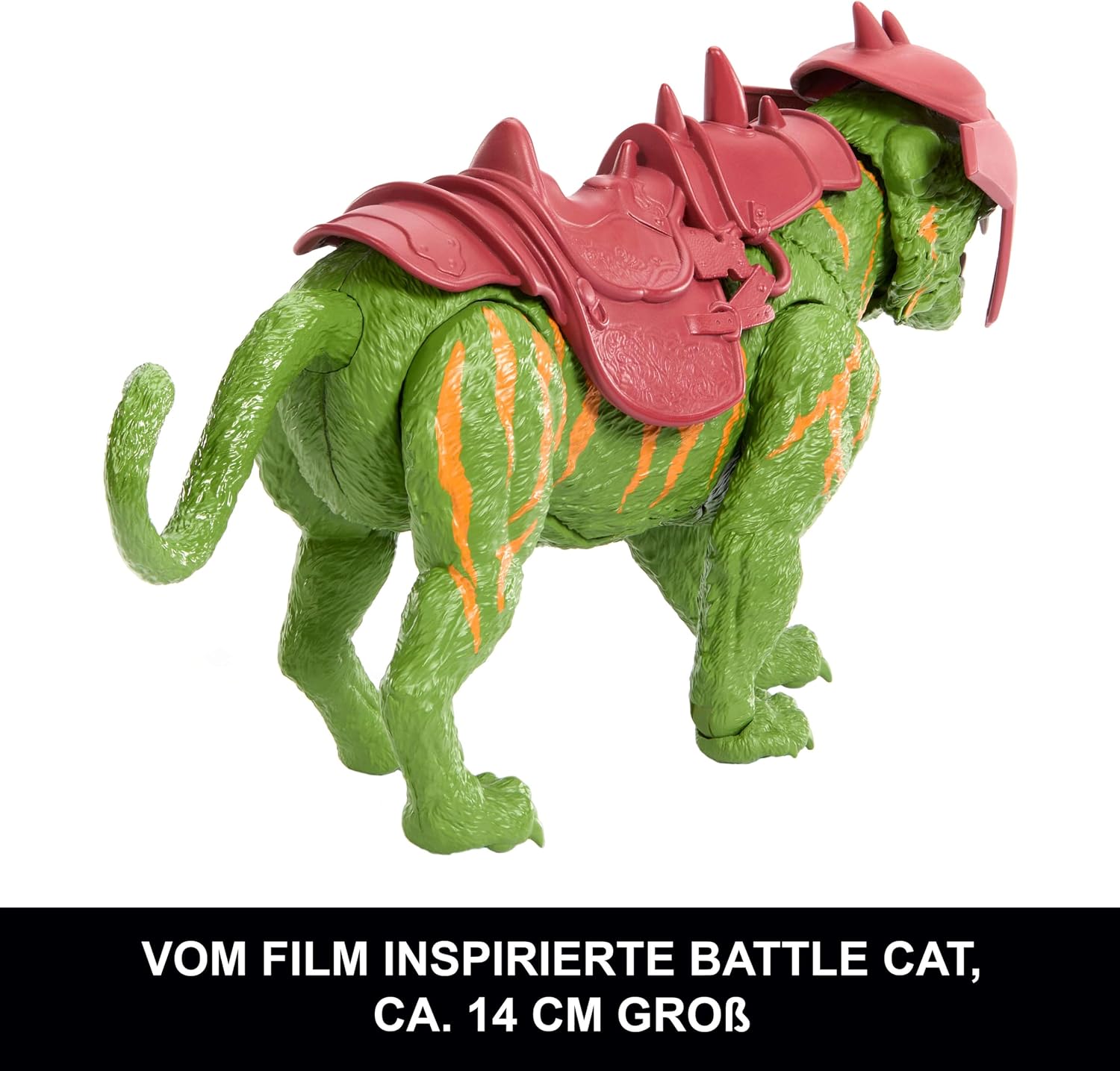 Detalle 2 de Masters of the Universe Film 2026 Battle Cat Figur – Beißaktion, Brüllfunktionen und Film-Optik