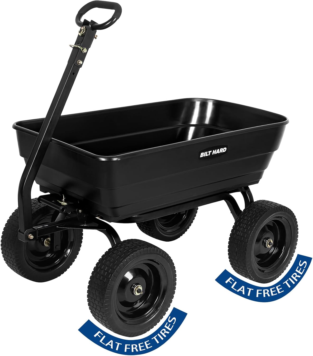 Detalle de BILT HARD Garden Dump Cart, 7 Cu Ft