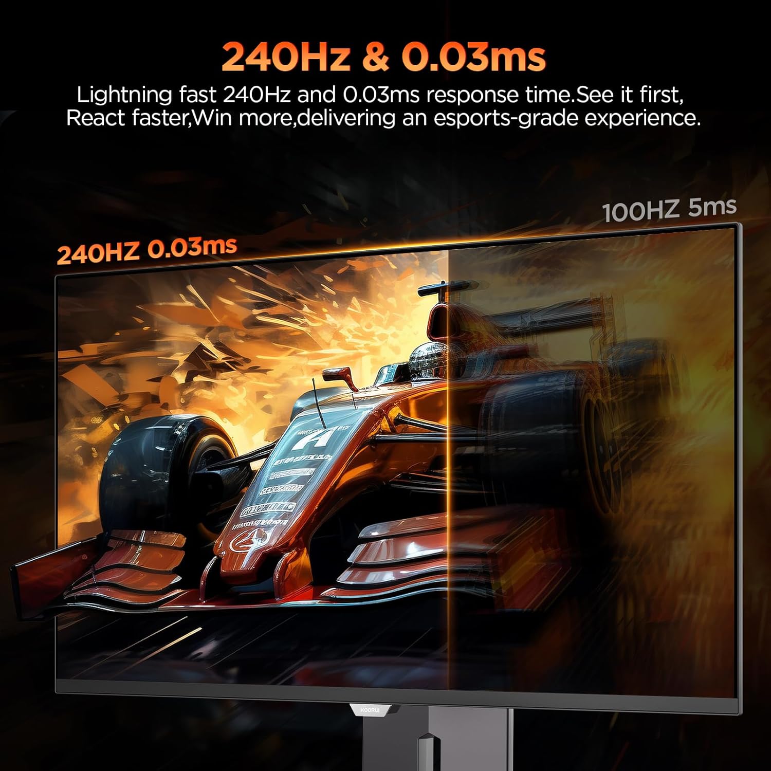 Thumbnail 1 de KOORUI 32 Inch 4K OLED Gaming Monitor 240Hz 🖥