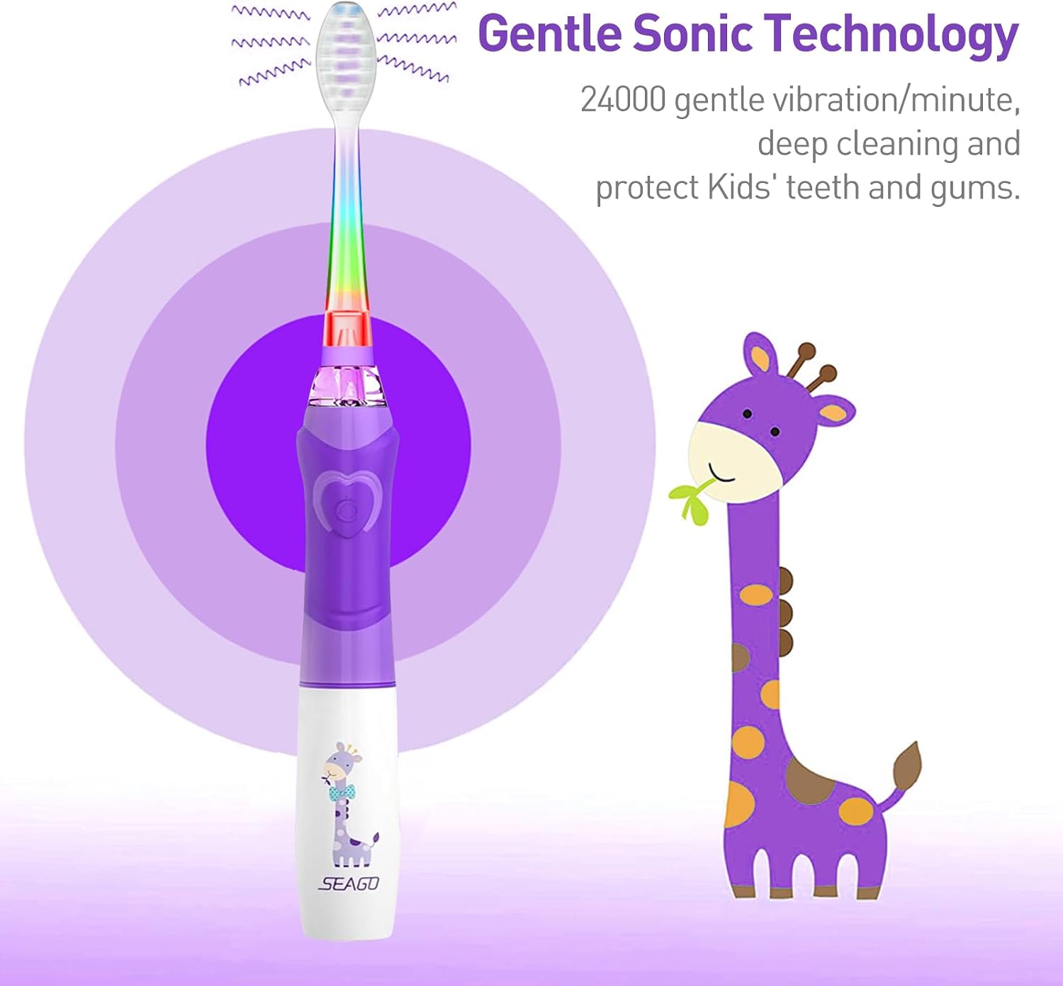 Thumbnail 4 de Seago SG977 Kids Electric Toothbrush
