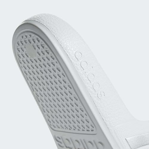 Thumbnail 7 de Adidas Adilette Aqua Slides Kinder – Cloud White / Silver Met, Größe 29 EU