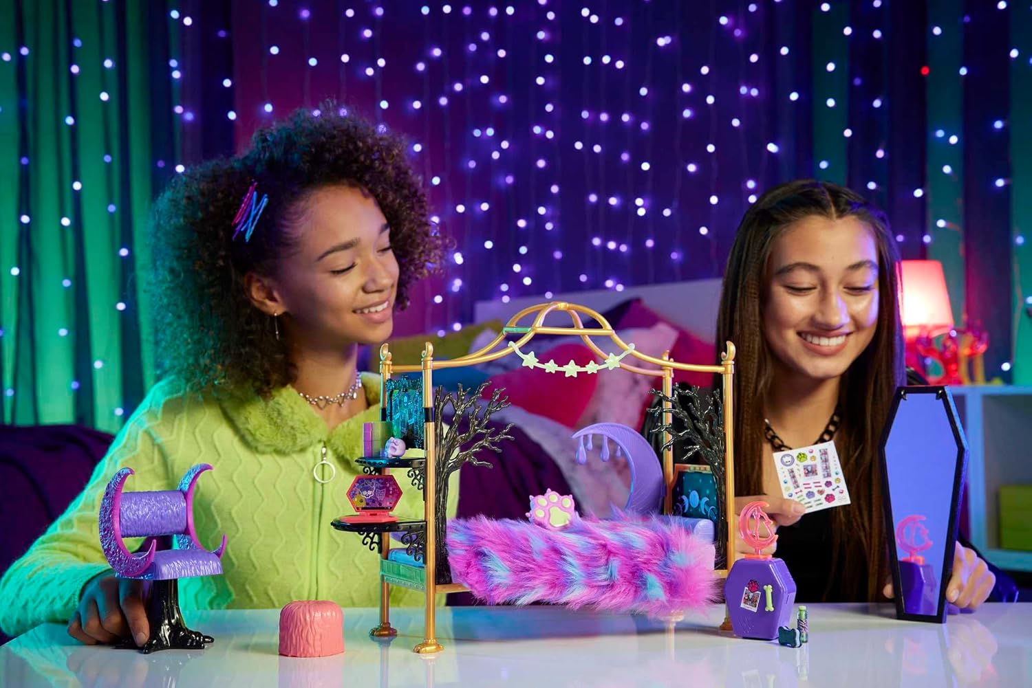 Detalle 2 de Monster High Clawdeen Wolf Habitación de Juego 🧛♀