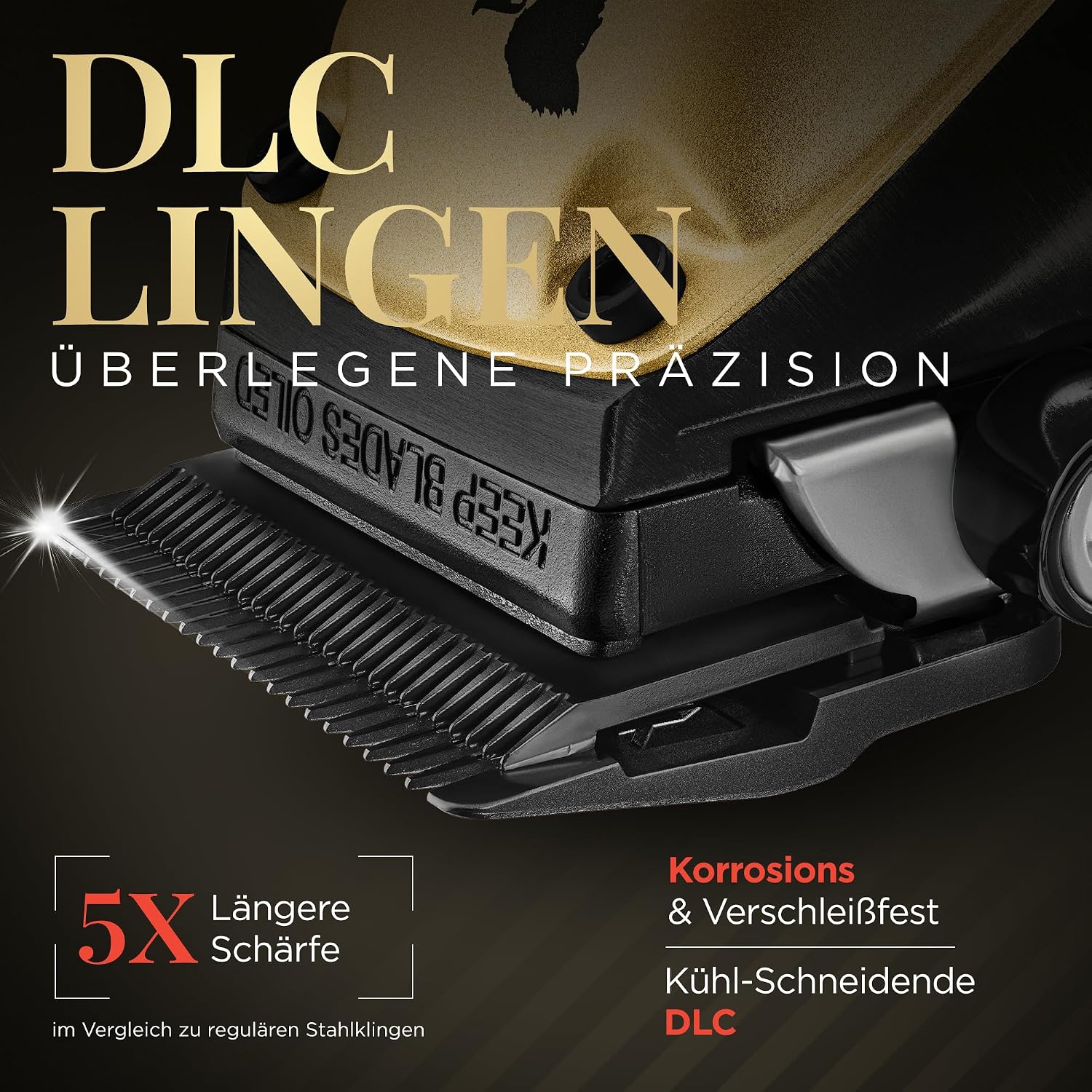 Thumbnail 6 de Fagaci Haarschneidemaschine Profi: Präzision mit 5fach längerem Schärfeprofil, kabellos
