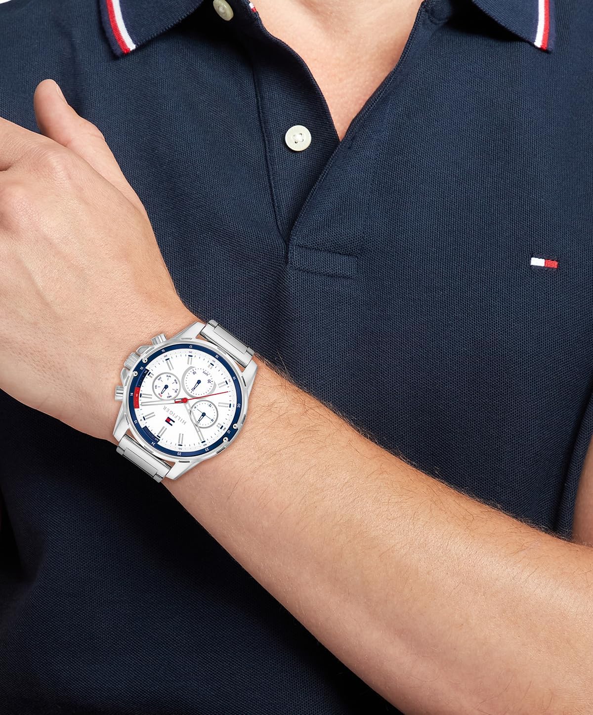 Thumbnail 3 de Tommy Hilfiger Multi Zifferblatt Quarz – Herrenuhr mit drei Hilfszifferblättern