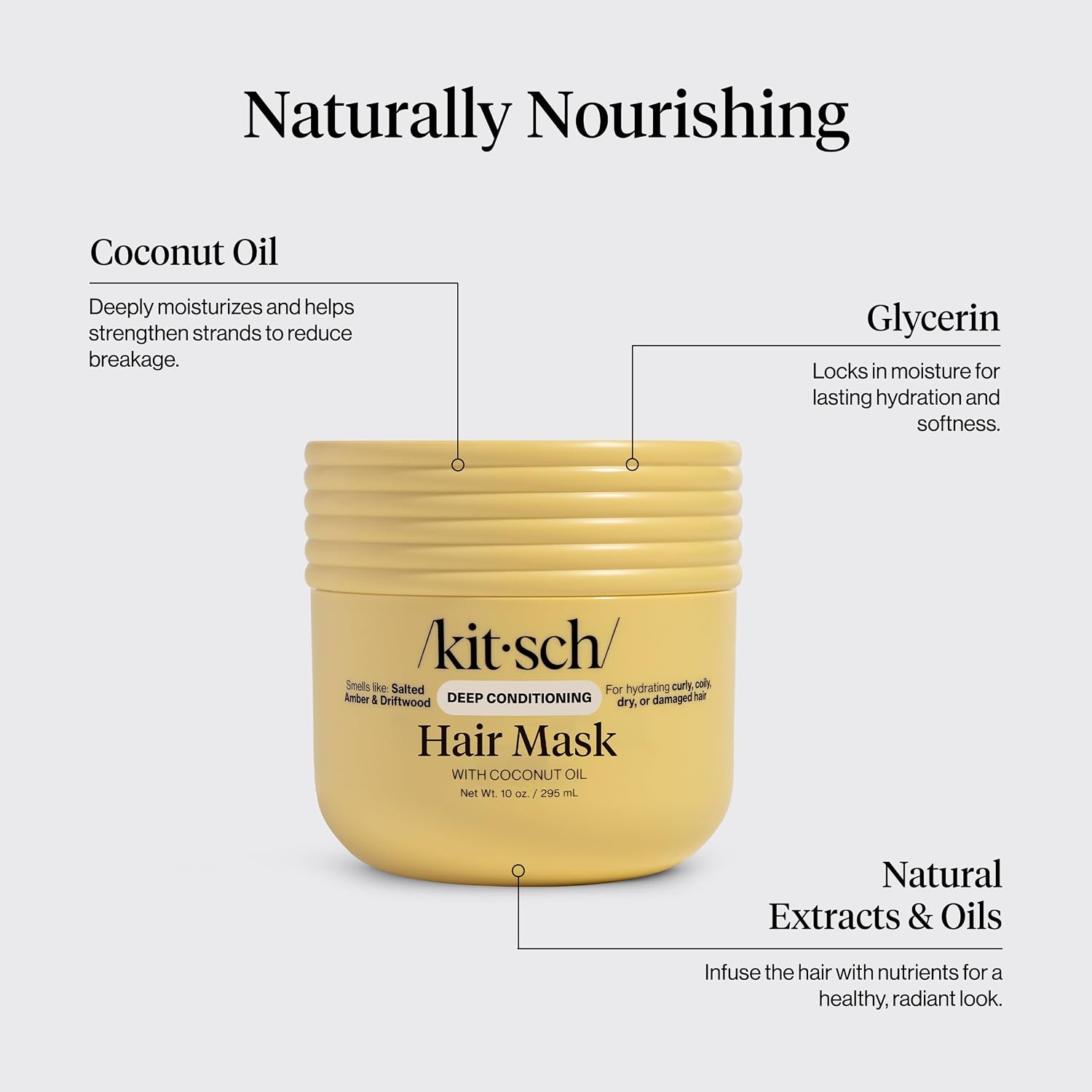 Detalle 2 de Kitsch hair mask 295 ml