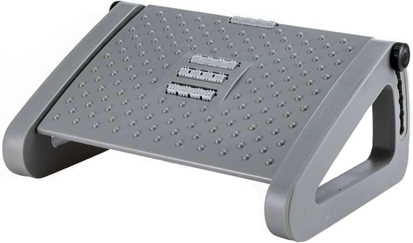 Thumbnail 6 de Office Foot Rest Adjustable Height with Roller Massager