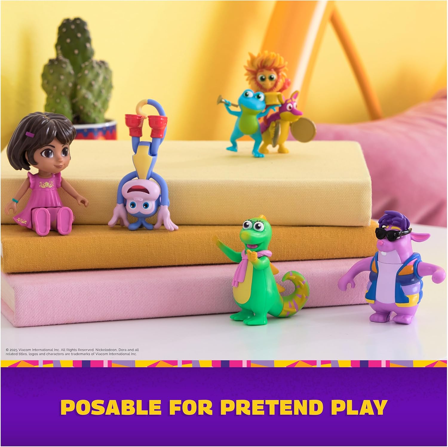 Thumbnail 6 de Dora: Fantastic Friends Gift Pack – Dora, Boots, Tico, Isa & Fiesta Trio Figures