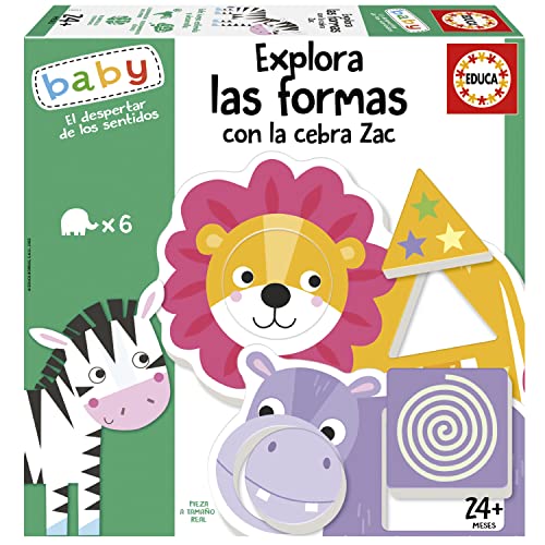 Detalle de Educa 19711 Explora las Formas con la Cebra Zac