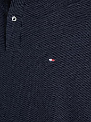 Detalle 2 de Tommy Hilfiger Polo Manches Courtes Homme 1985 Regular Fit Bleu Desert Sky – XXL