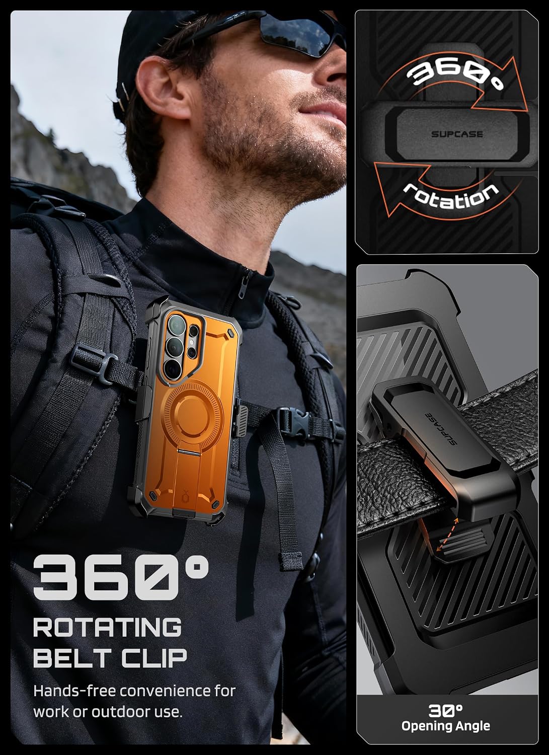 Thumbnail 6 de SUPCASE UB Pro Mag for Samsung Galaxy S26 Ultra Case with Stand
