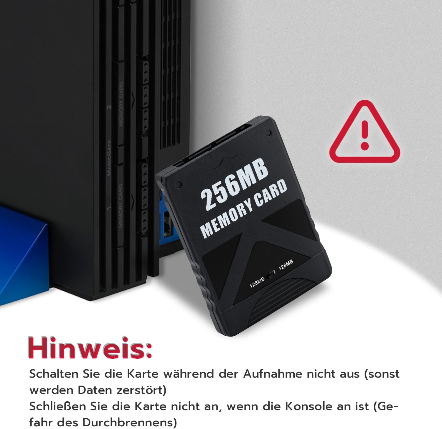 Detalle 2 de 256 MB Gaming Speicherkarte für PS2