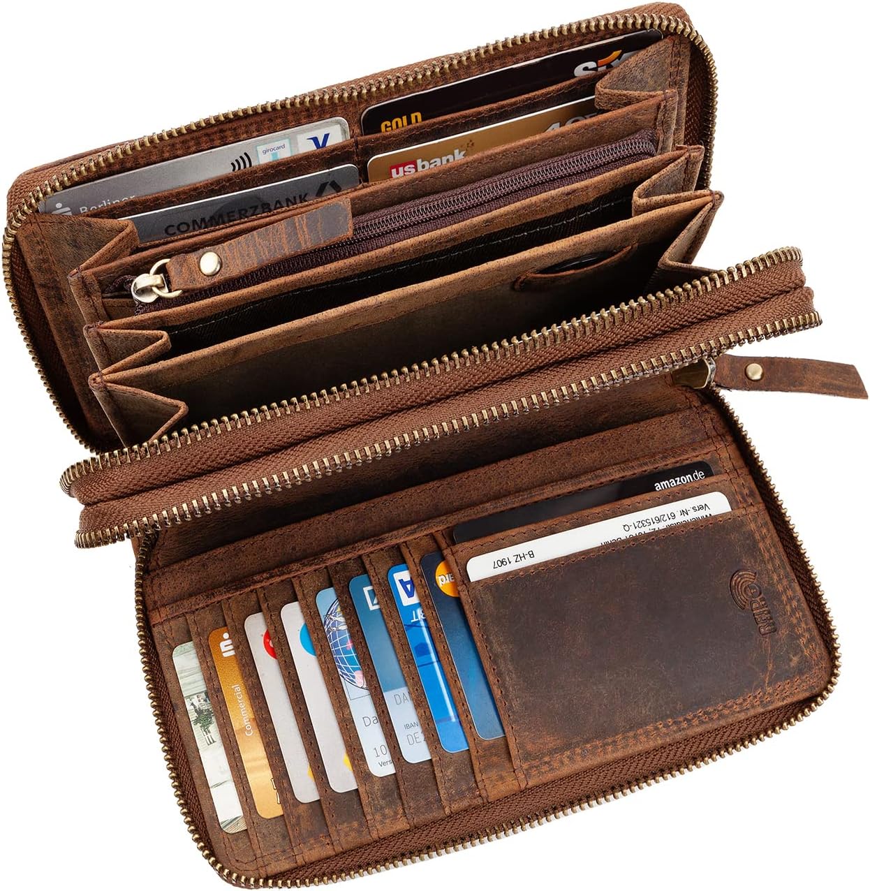 Detalle de KRONIFY Geldbörse Damen 20,0 x 12,0 x 4,0 cm 👛
