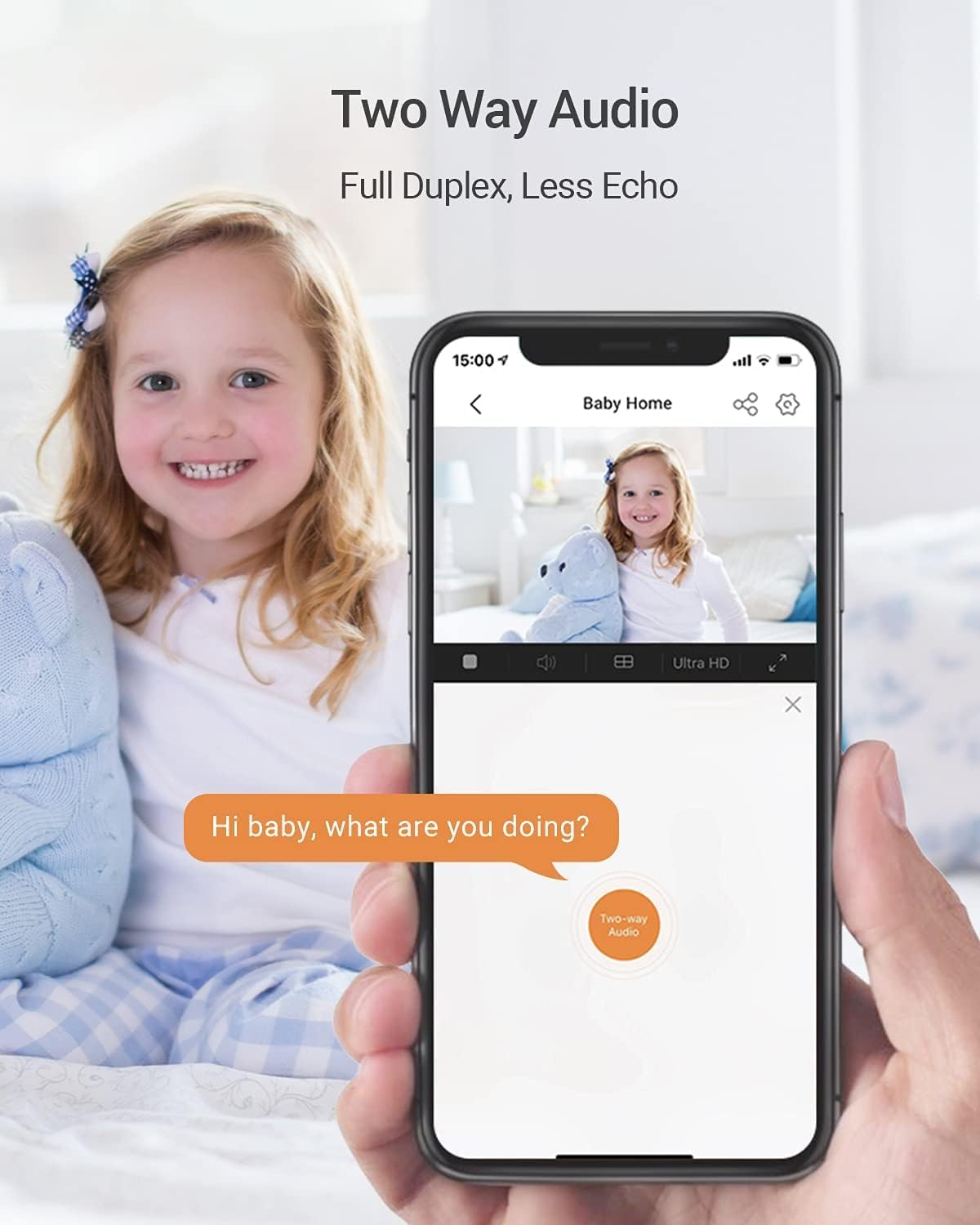 Thumbnail 5 de EZVIZ C6N Telecamera Wi‑Fi Interna 1080p con Pan/Tilt/Zoom, 360° e Visione Notturna – Audio Bi‑direzionale, Alexa