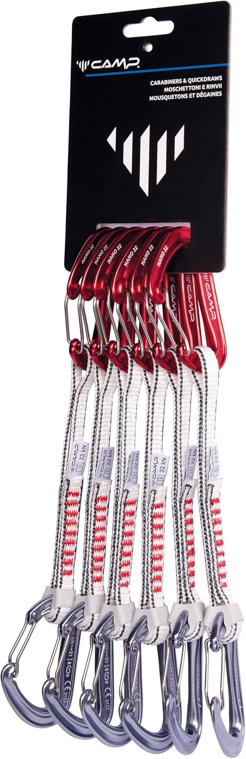 Detalle de C.A.M.P. Nano 22 Express KS 6 Pack – ekspres wspinaczkowy Dyneema 18 cm
