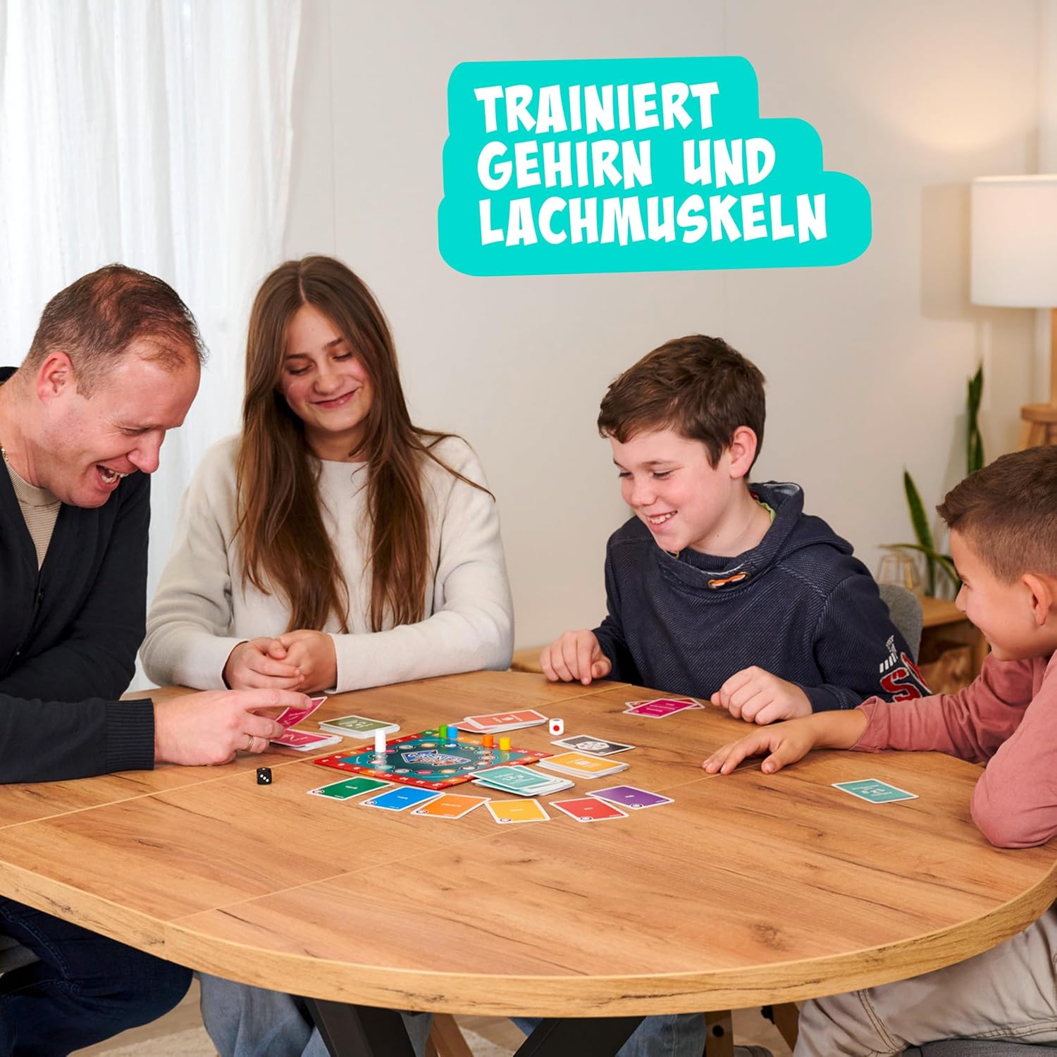 Detalle de noris Gegenteil Spiel (Brettspiel ab 10 Jahren) – Kombi-Gedanke für 3–6 Spieler