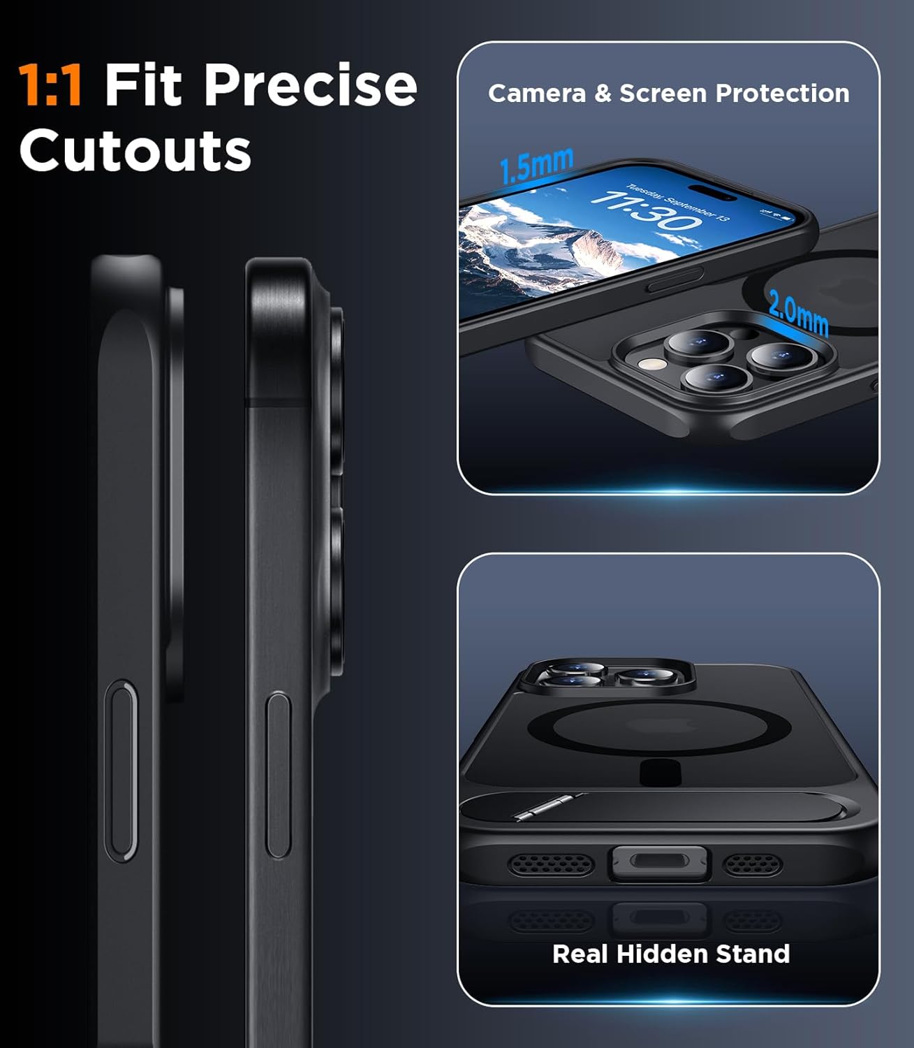 Thumbnail 5 de Temdan iPhone 15 Pro Max MagSafe case 6.7"