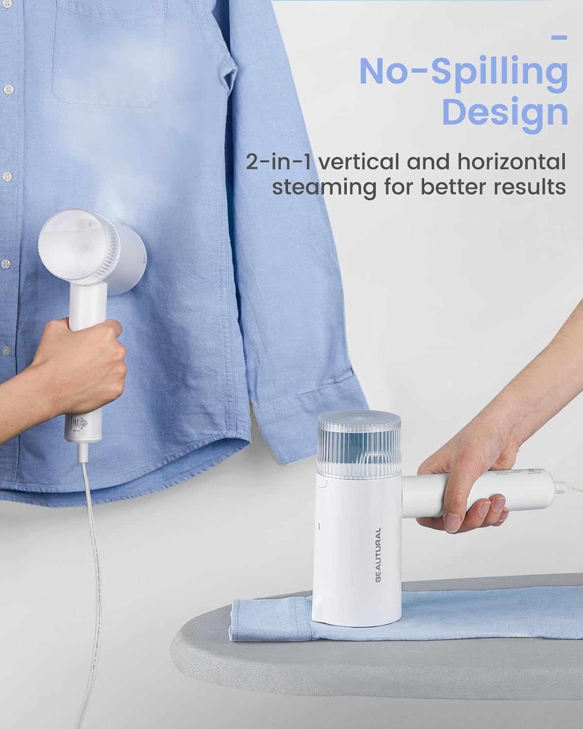 Thumbnail 3 de BEAUTURAL Clothes Steamer 1000 W
