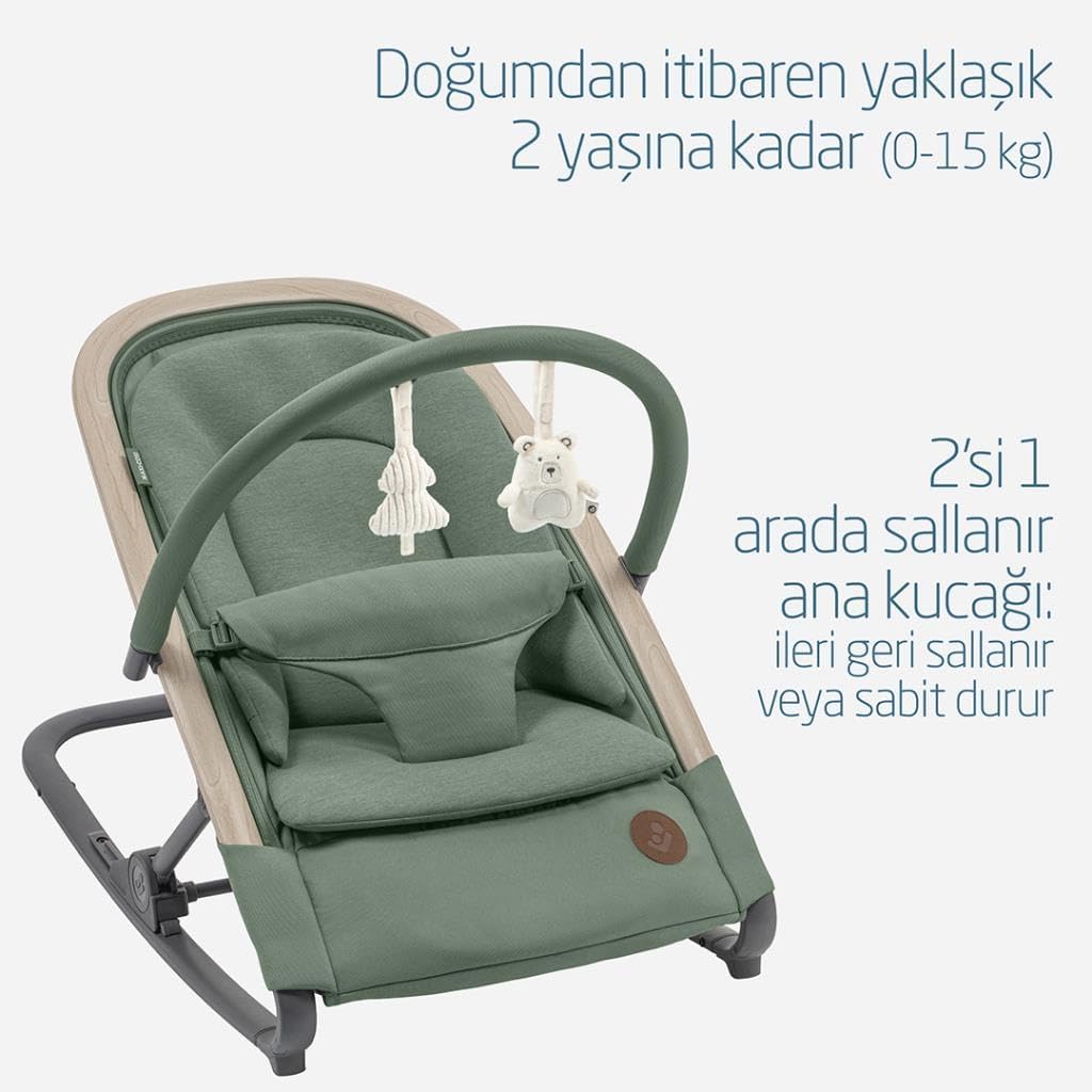 Thumbnail 3 de Maxi-Cosi Kori 2-in-1 Ergonomic Baby Bouncer: A Versatile, Lightweight Companion from Birth