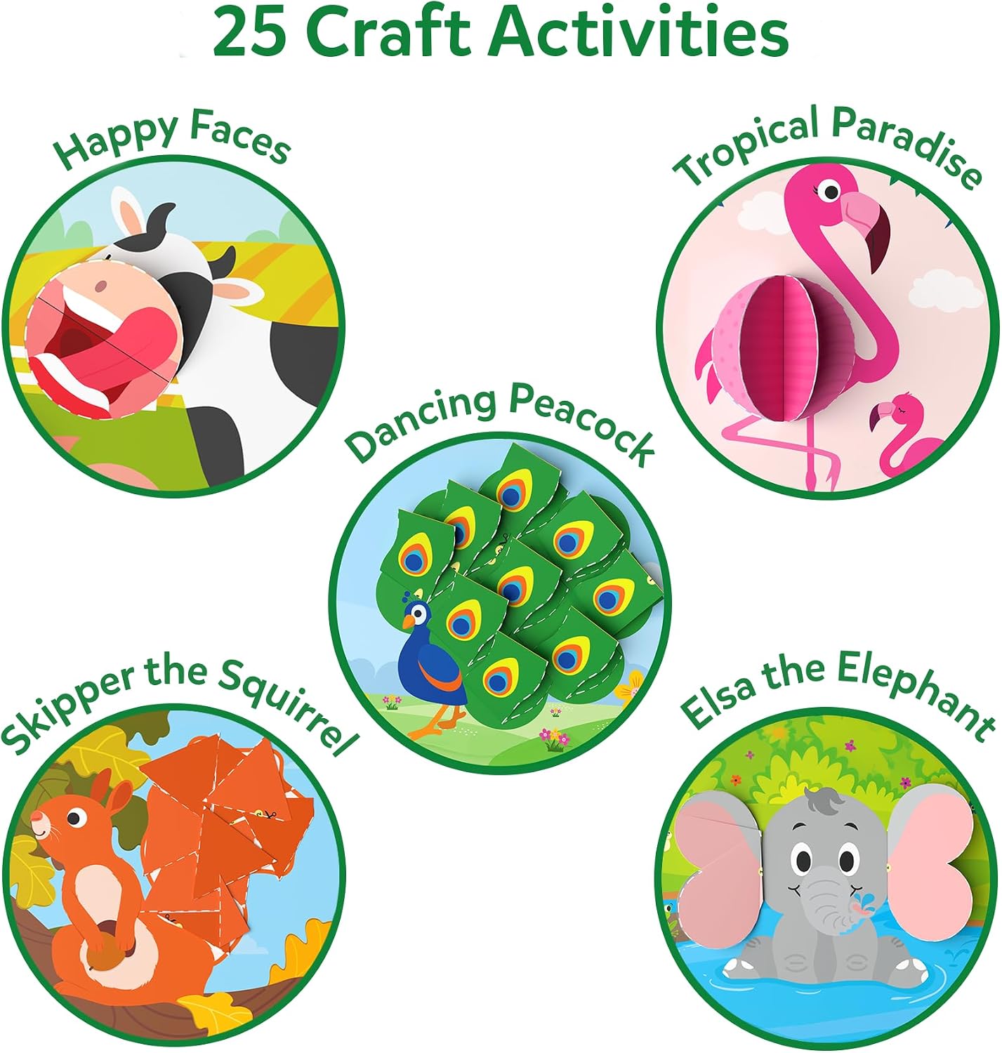 Thumbnail 5 de Skillmatics SNIP, SNIP! Scissor Skills Activity Book with Child-Safe Scissors & Felt Craft Kit (Ages 3–7)