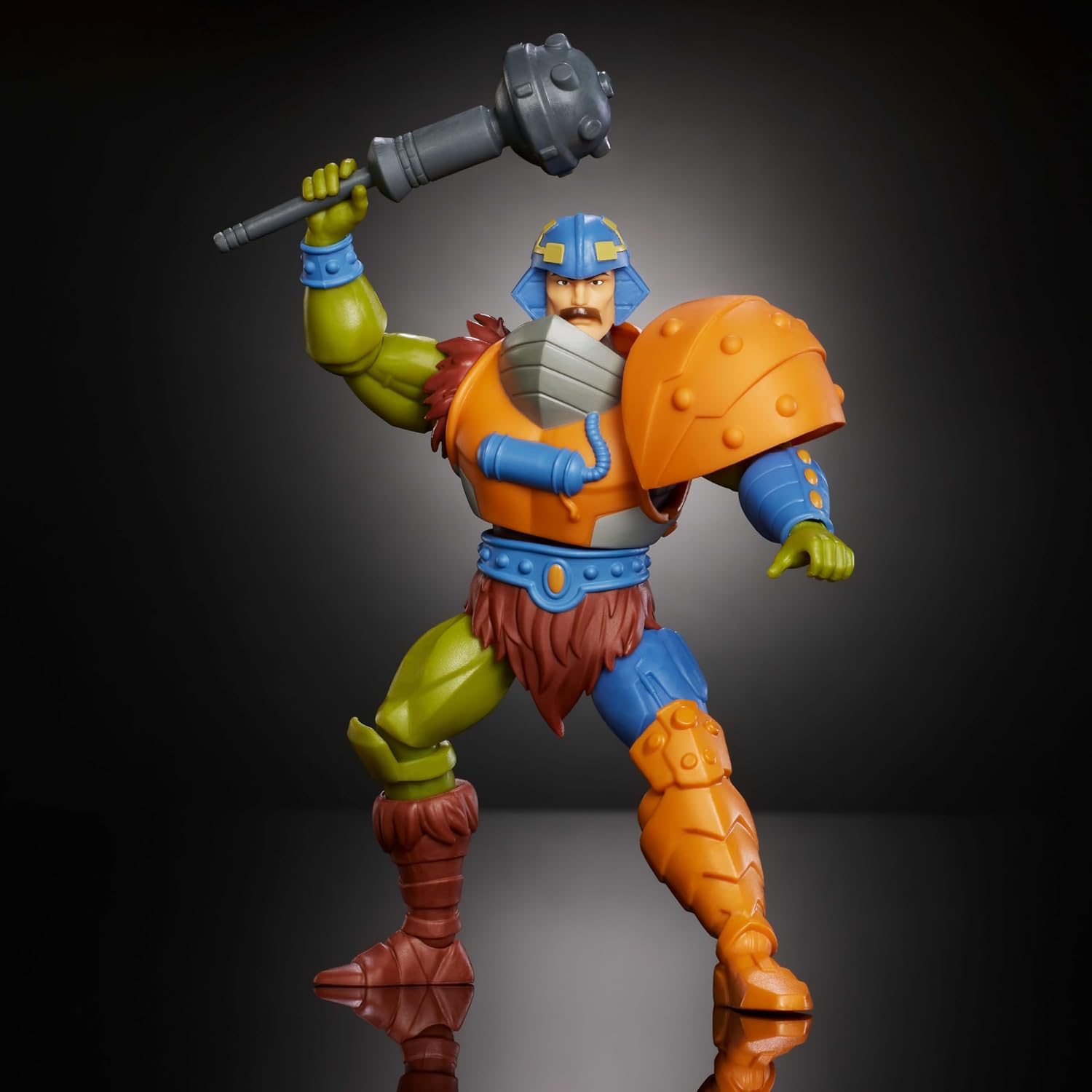 Detalle de Masters of the Universe Origins 200X Cartoon Collection Man-At-Arms Action Figure (5.5-Inch) with Mace Accessory