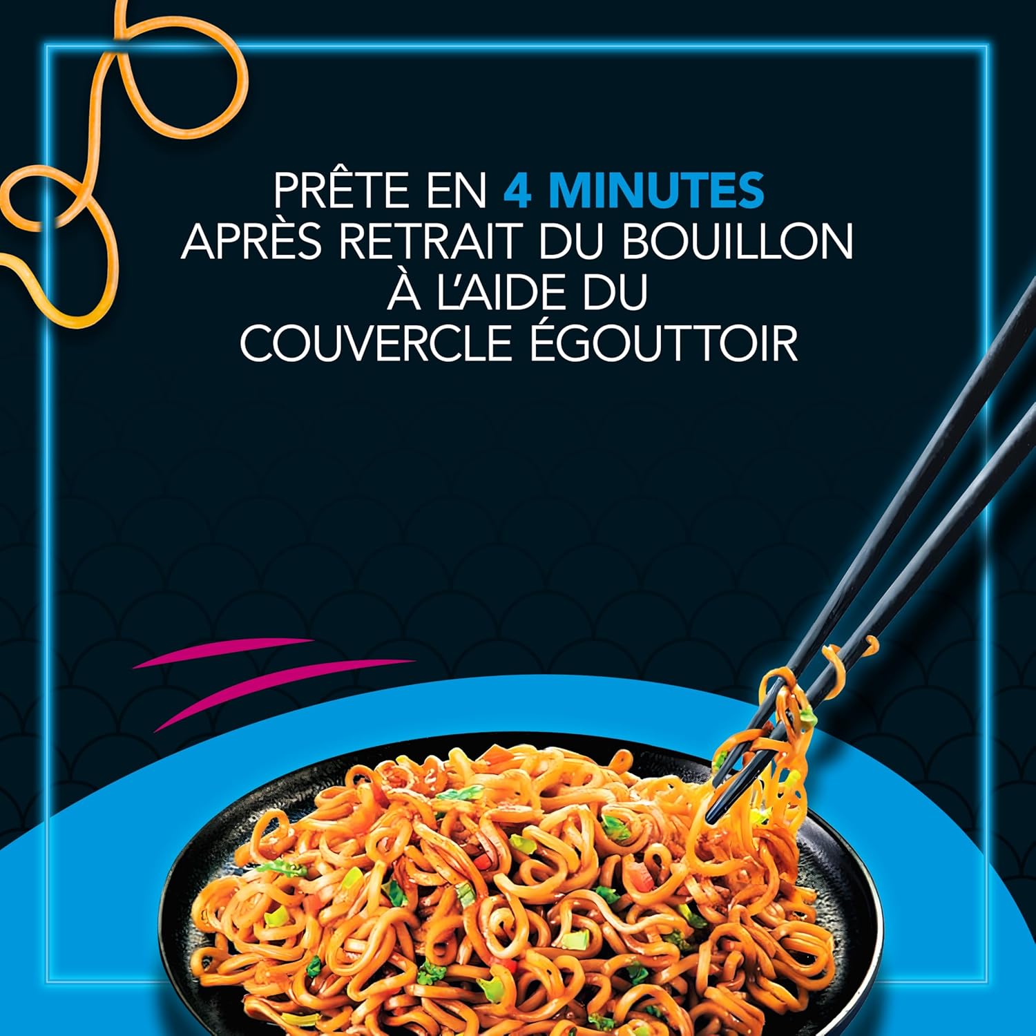 Thumbnail 2 de Tanoshi Cup Nouilles Sautées Yakisoba Japonaises Instantanées – Yakitori, sans glutamate ajouté ni huile de palme