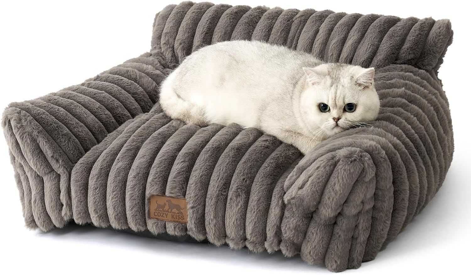 COZY KISS Gran Cama para Gato 65x44x30cm