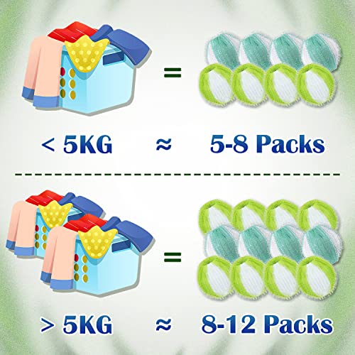 Thumbnail 5 de PAPOIYA 12PCS Laundry Balls: Reusable Pet Hair Remover for Laundry