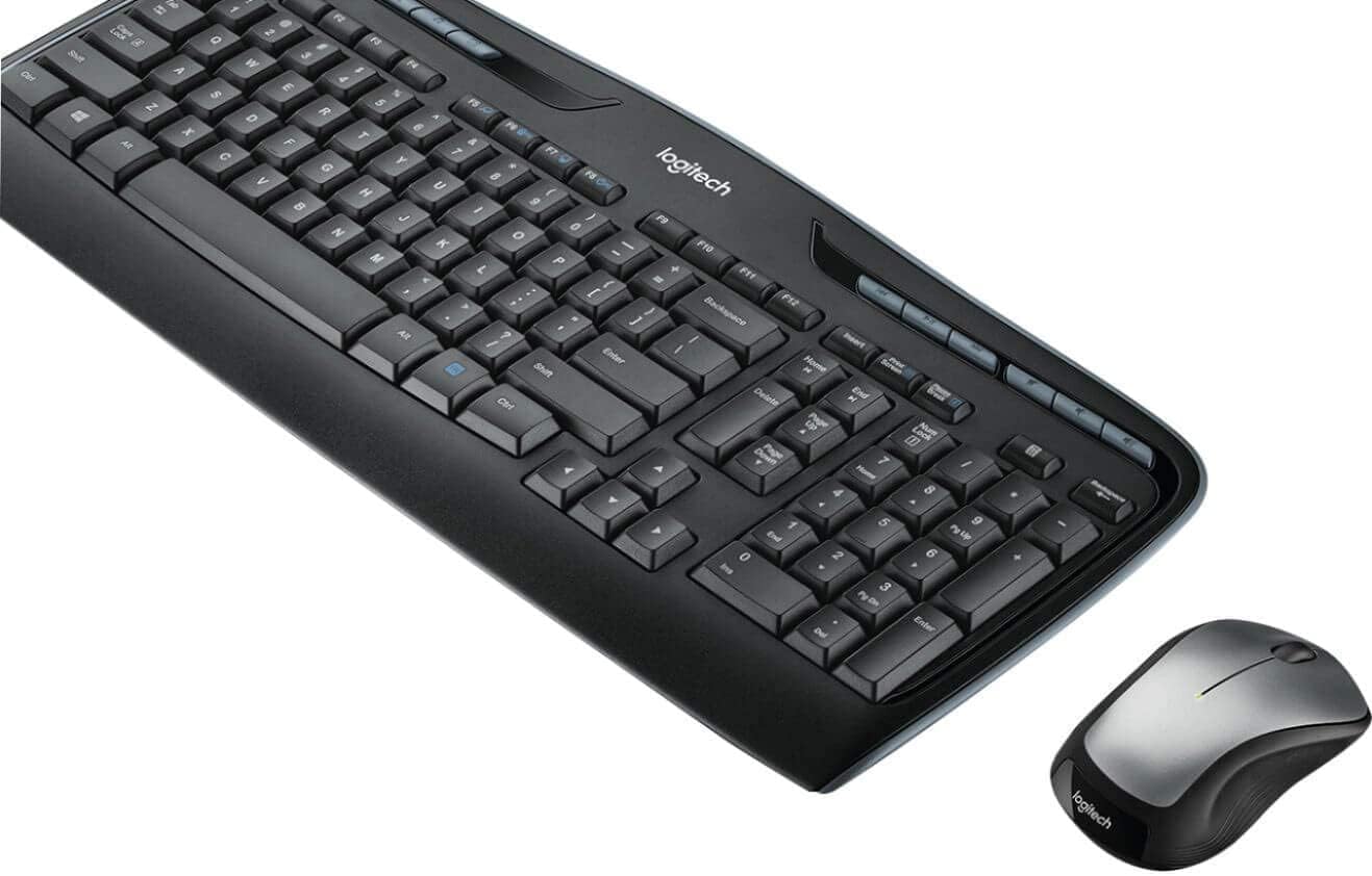 Detalle 2 de Logitech MK335 Wireless Keyboard and Mouse Combo, Full-Size Quiet Keys